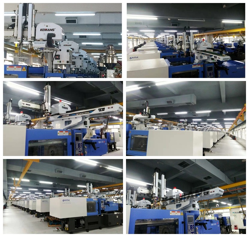 富强鑫注塑机机械手案例